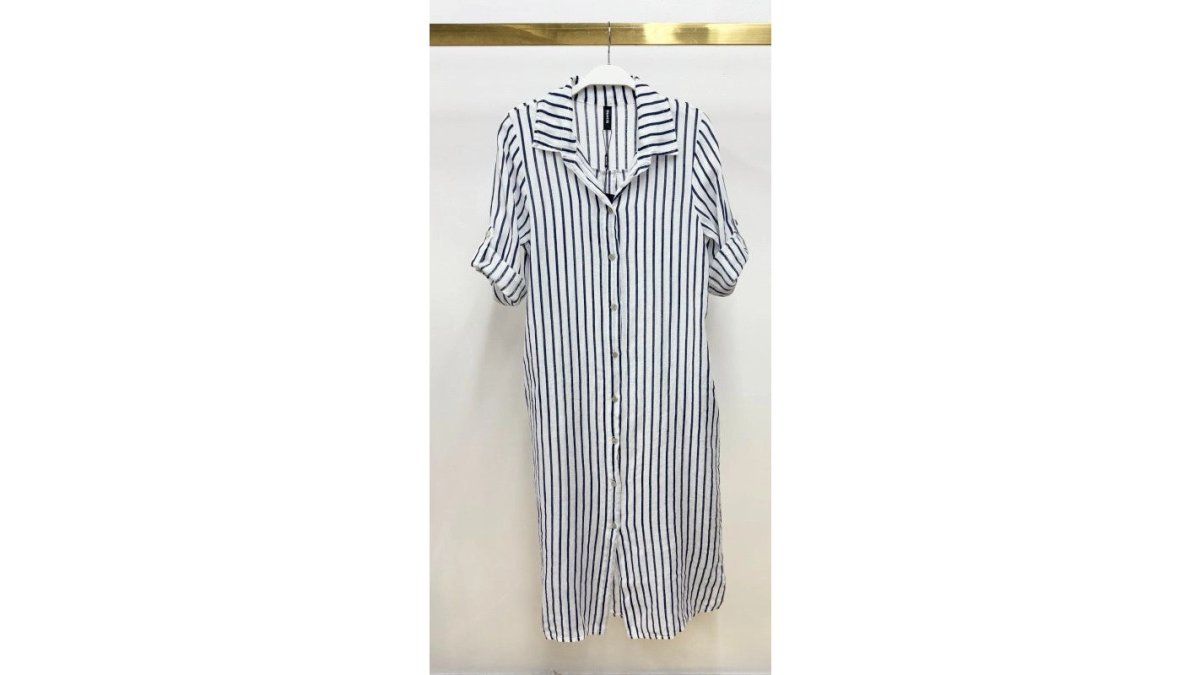 Striped Linen dress