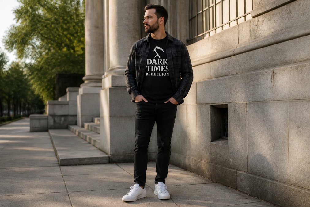 Step-by-step visual guide for subtle christian clothing