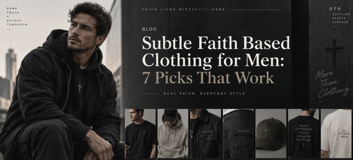 Subtle Faith Based Clothing for Men: 7 Picks That Work