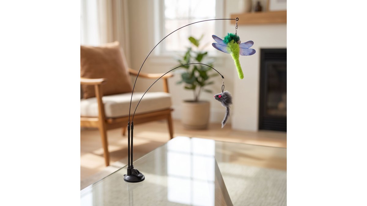 Suction Cup Cat Teaser Toy