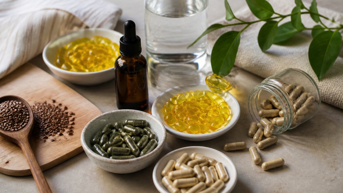Supplements for Meibomian Gland Dysfunction Relief
