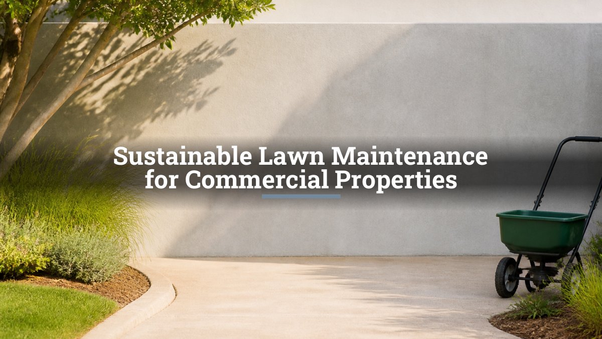 Sustainable Lawn Maintenance for Commercial Properties