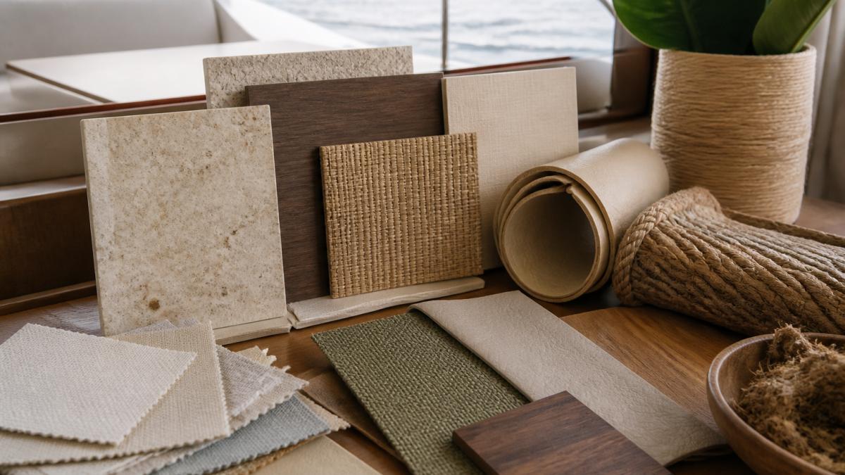 Sustainable Materials for Luxury Yacht Interiors