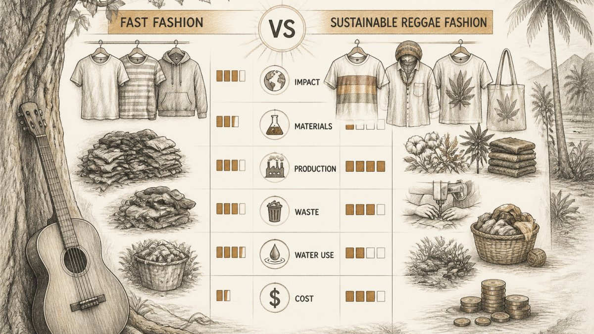 Sustainable Reggae Fashion Brand Comparison
