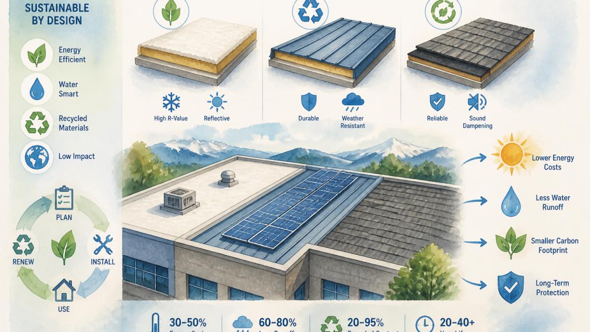 Sustainable Roofing Solutions for Business: A 2026 Guide