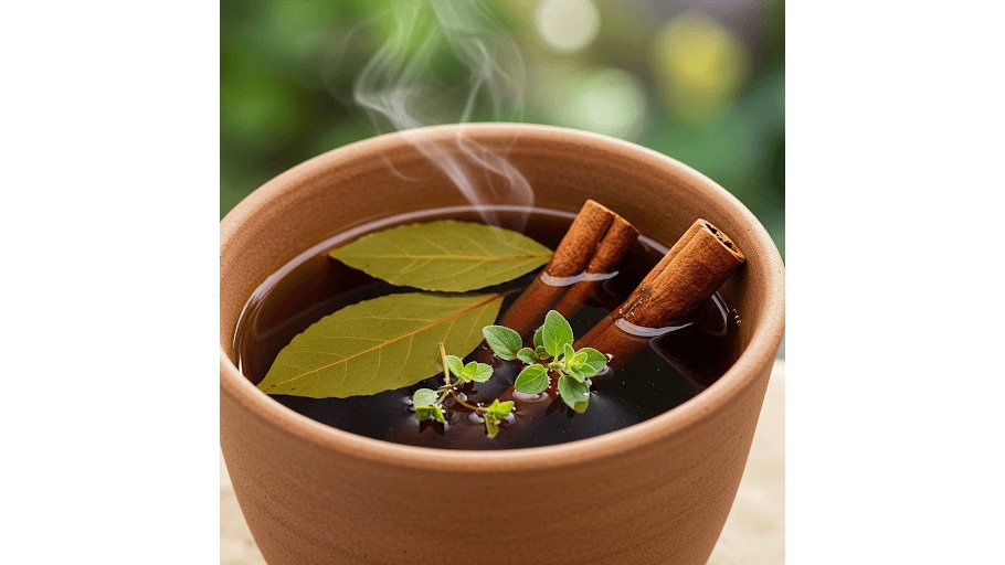 Synergy Spice: Bay, Cinnamon & Oregano Herbal Tea
