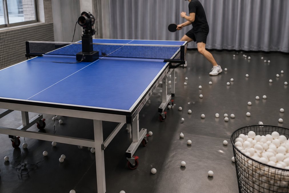 Table Tennis Robot Training Ball Collection Guide