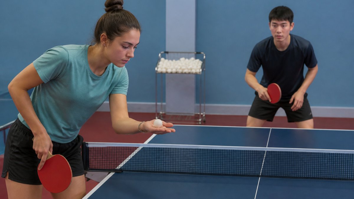 Table Tennis Serve Practice Drills for Beginners