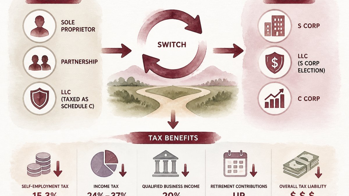 Tax Benefits of Switching Business Entity