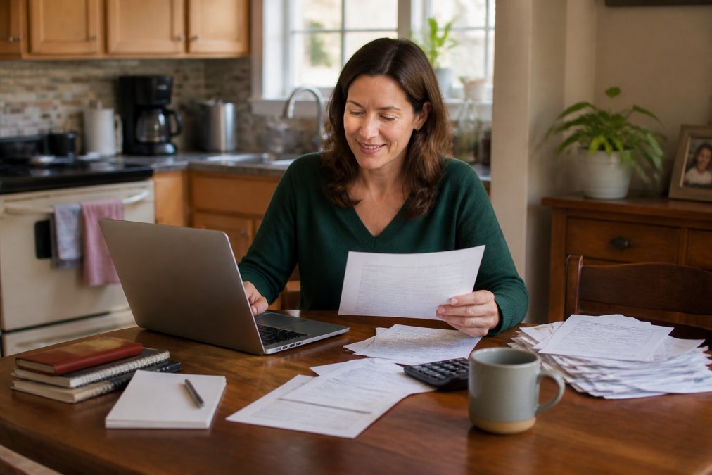 Flowchart showing the step-by-step process to resolve tax filing behind and successfully get current