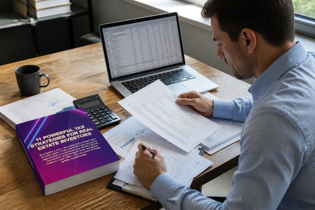 Professional illustration showing tax planning vs tax preparation