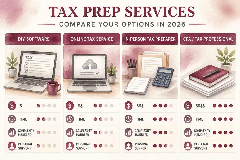 Tax Prep Services: Compare Your Options in 2026