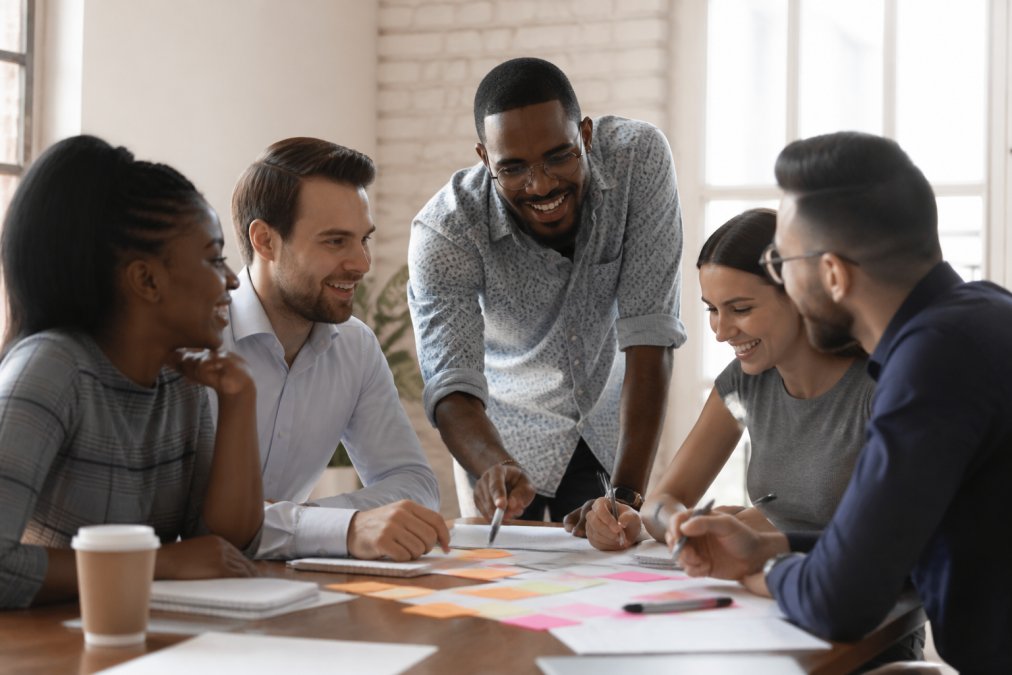 Flowchart illustrating steps for selecting the ideal team building workshop activities for your group.