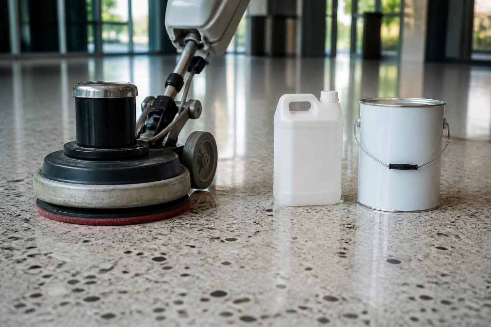Terrazzo Floor Polishing vs Sealing for Commercial Spaces