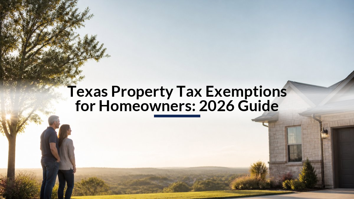 Texas Property Tax Exemptions for Homeowners: 2026 Guide