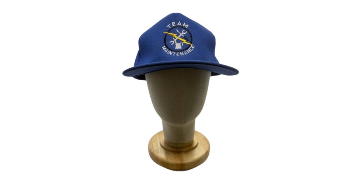 That Hat Team Maintenance Snapback Cotton Rope Cap USA Blue Unisex OSFA