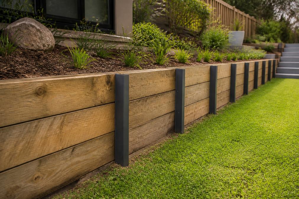 Timber Retaining Wall: Build, Design & Maintain