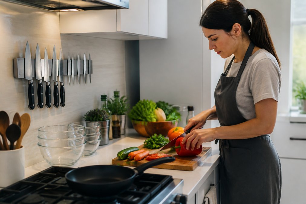 Expert tips illustration for Clean for kitchen organization hacks