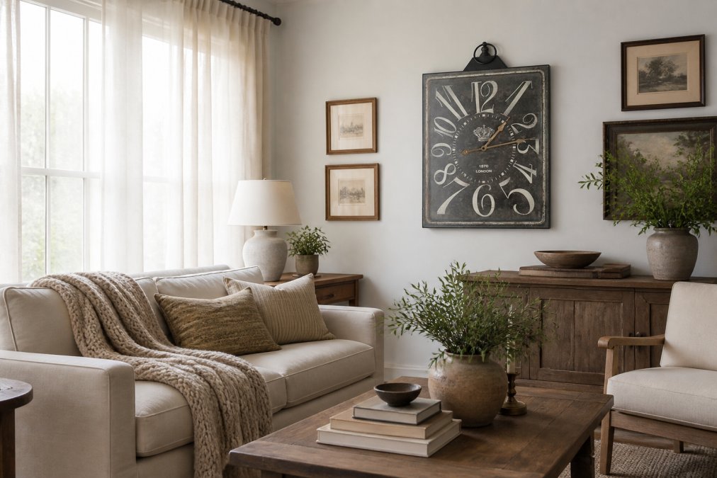 Step-by-step visual guide for walls and natural and vintage concepts for timeless decor that lasts