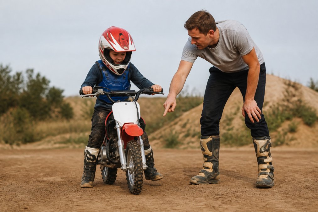 Tips for Teaching Kids Motorcycle Balance