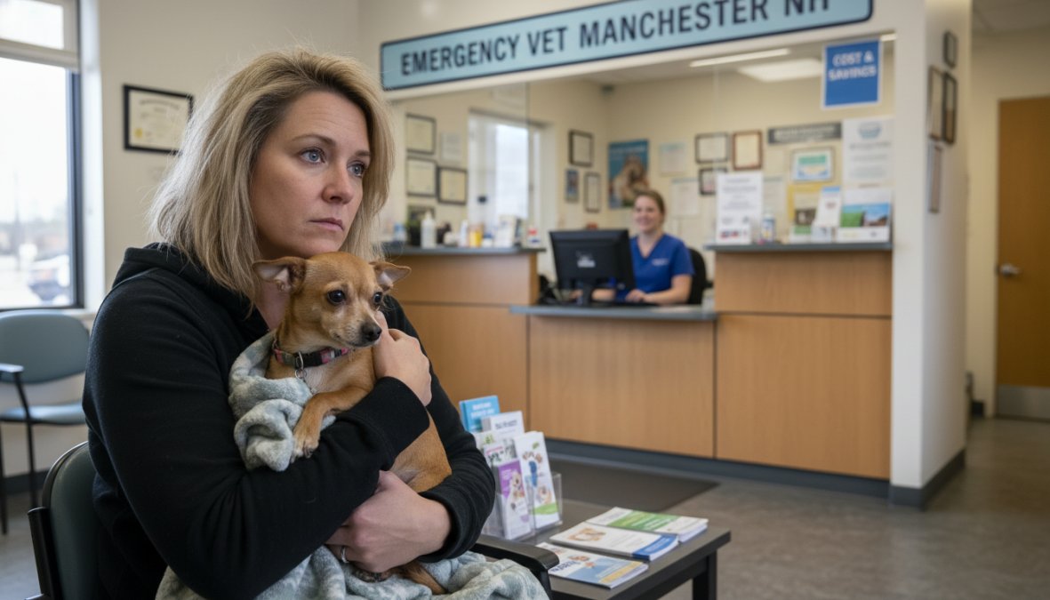 Step-by-step visual guide for concerned and pet and owner concepts for top 10 affordable pet surgery clinics in Manchester NH