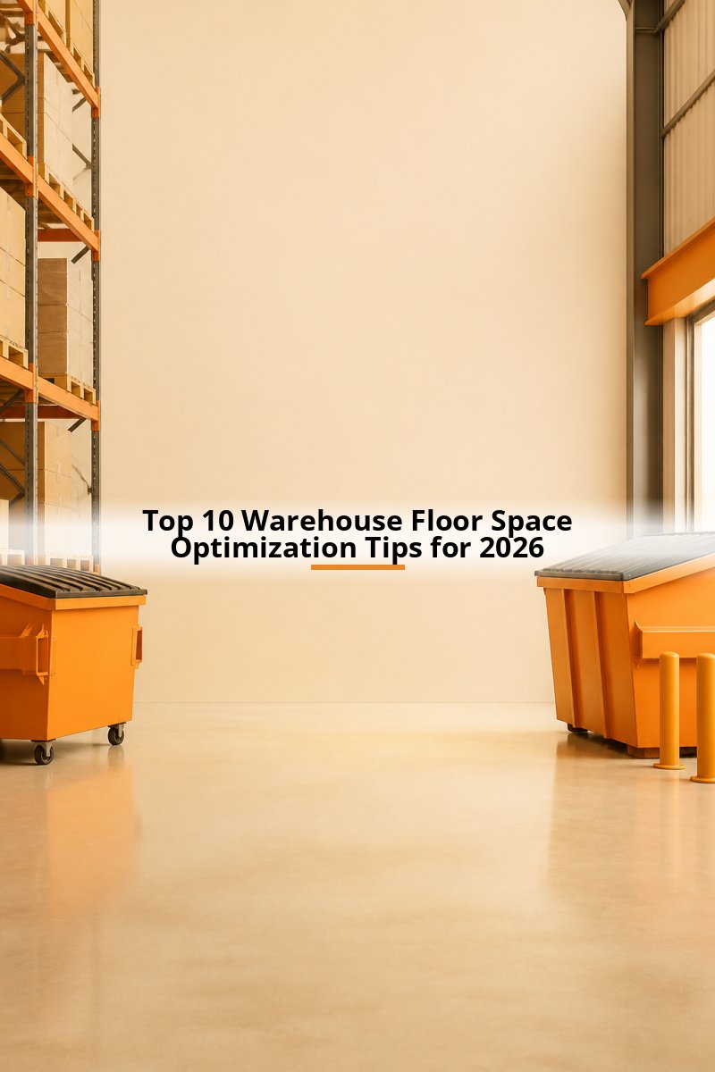 Top 10 Warehouse Floor Space Optimization Tips for 2026