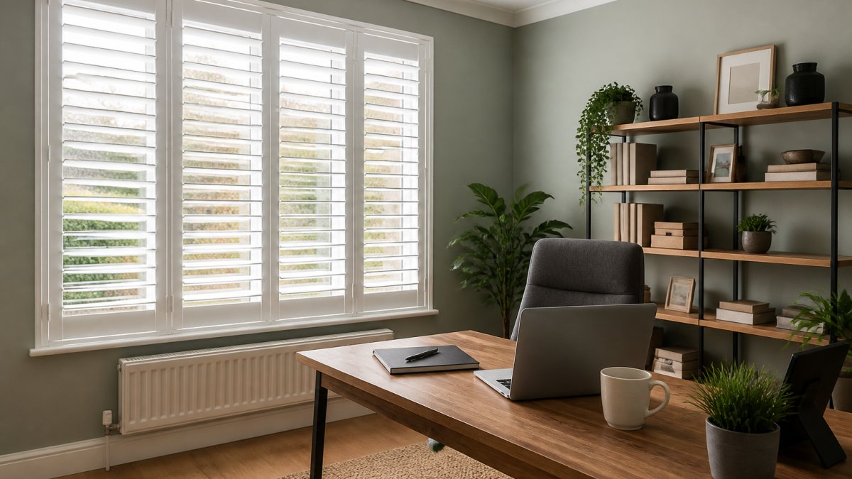 Top 5 Benefits of Installing Shutters in a Home Office 2026