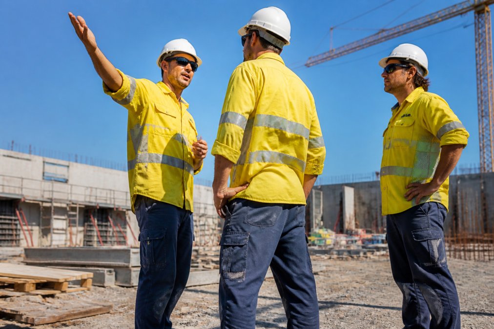 Professional illustration showing Construction for top 5 ripstop workwear options for summer