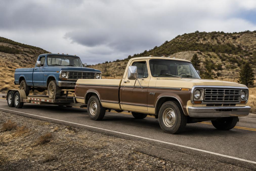 Towing Older Trucks With Trailers: A Safety Guide