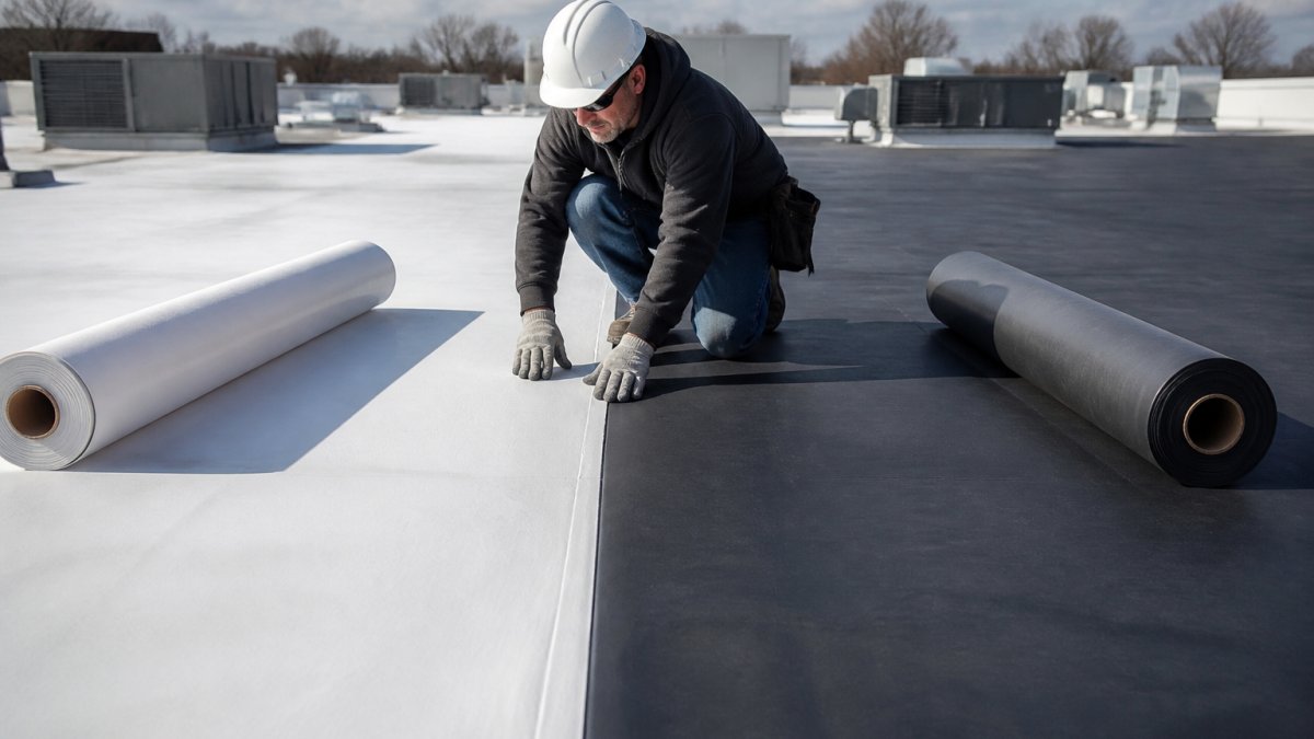 TPO vs EPDM Roofing for Commercial Buildings