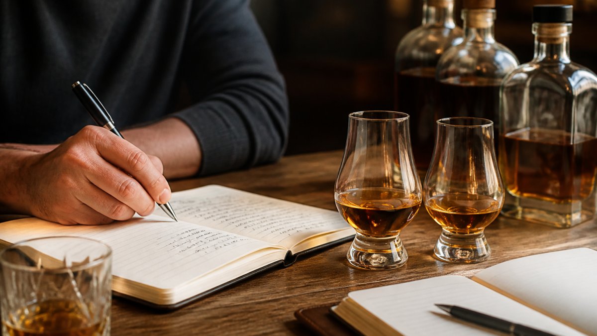 Track Whiskey Tasting Notes: A Step-by-Step Guide