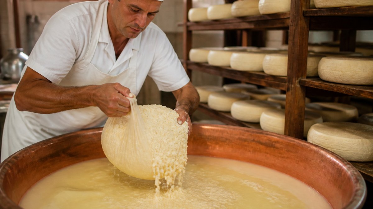 Traditional Handmade Cheese Making Process Explained