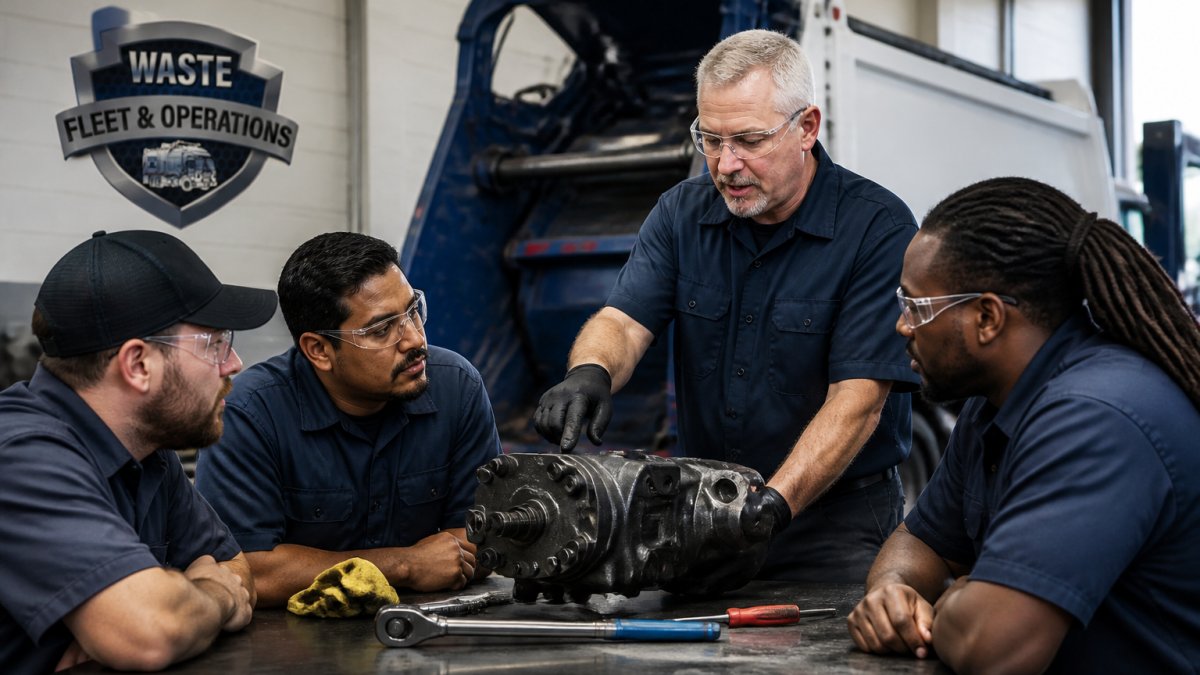 Training Shop Technicians for Waste Fleets