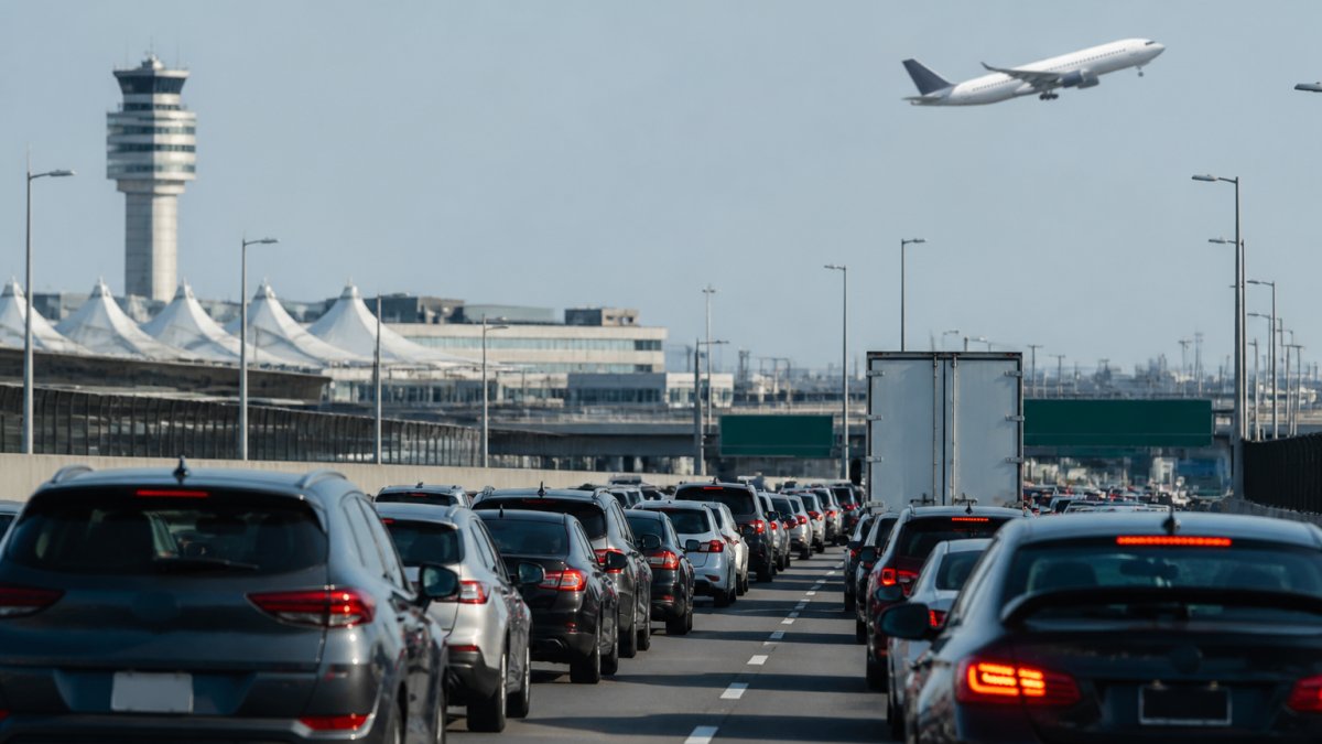 Trajet Rive-Sud aéroport aux heures de pointe