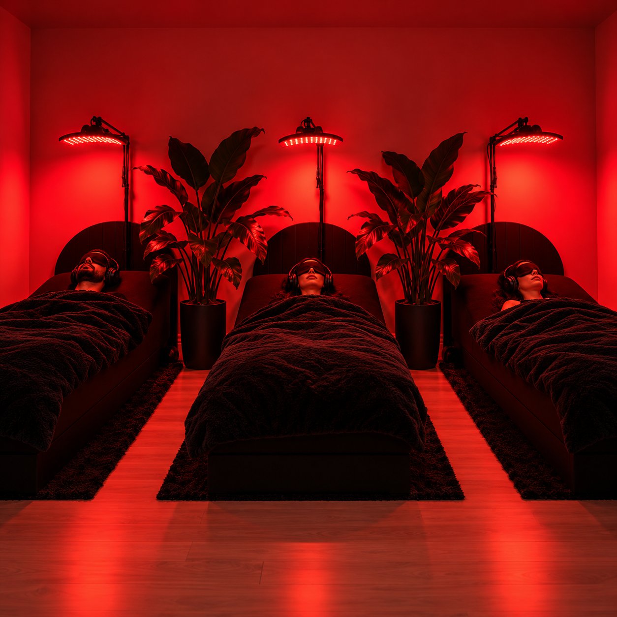 Tranquil Red Light Spa Retreat