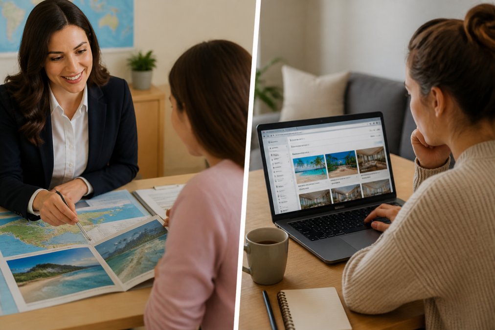 Travel Agent vs Online Booking: Which Saves Time & Money