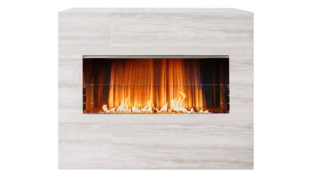 True Flame Kalea Bay Outdoor Linear Fireplace
