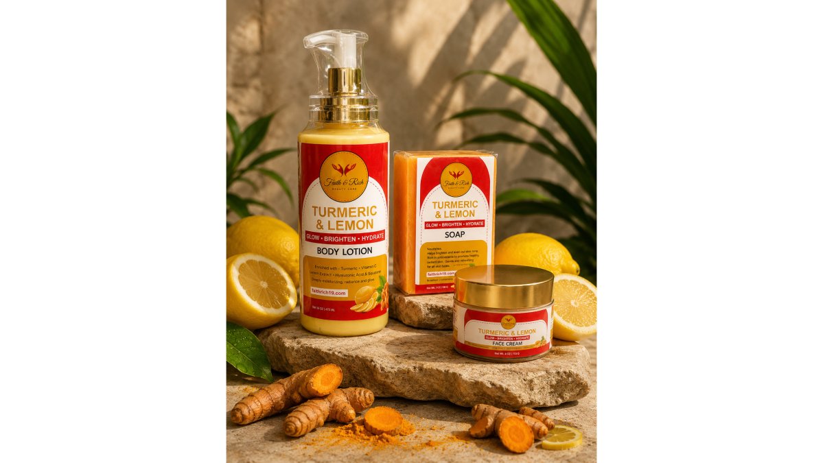 Turmeric lemon Set