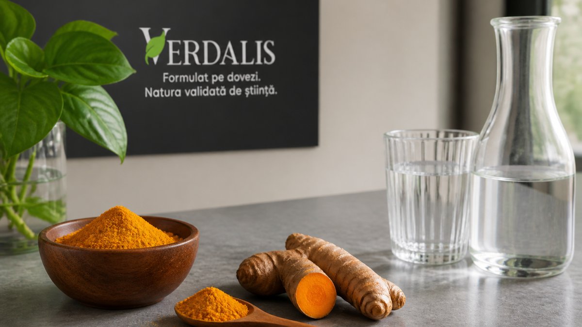 Turmeric standardizat pentru inflamații articulare: ghid 2026