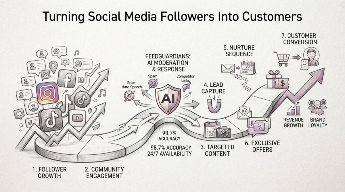 Turn Social Media Followers Into Customers: A 7-Step Guide