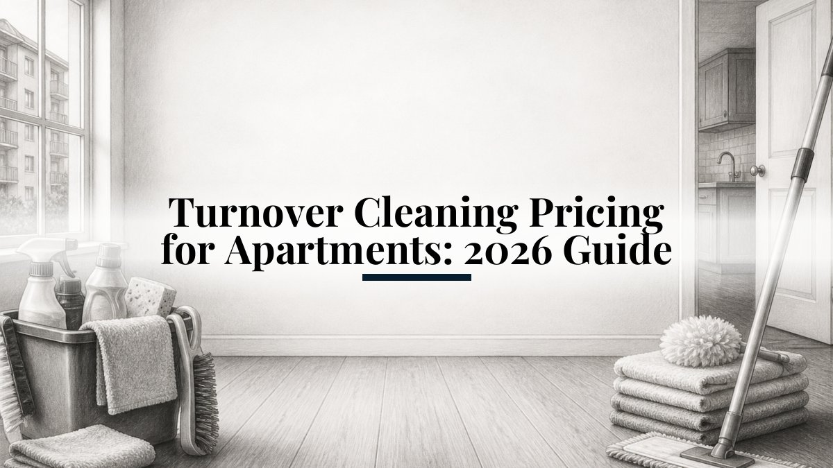 Turnover Cleaning Pricing for Apartments: 2026 Guide