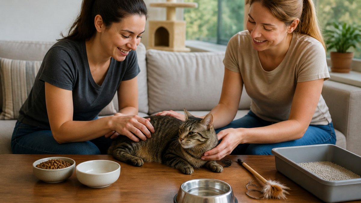 Two Cat Sitters vs. One: Which Works Best for Long Trips