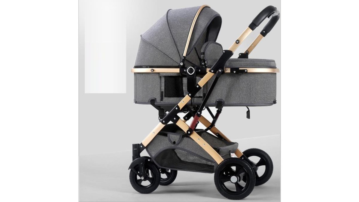 Two-way Newborn Baby Stroller Portable Folding