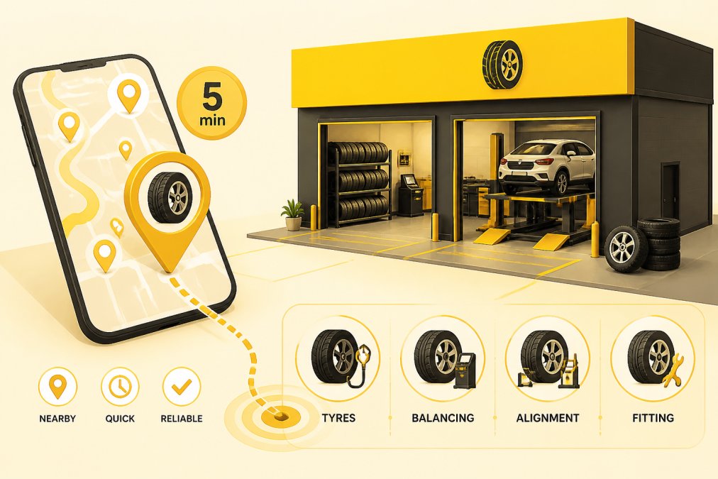 Tyre Shop Near Me: Car Tyres Dagenham & Fitting