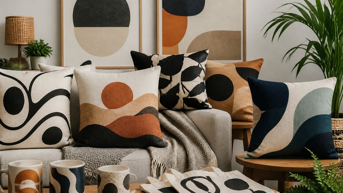 Unique AI Graphic Patterns for Home Decor
