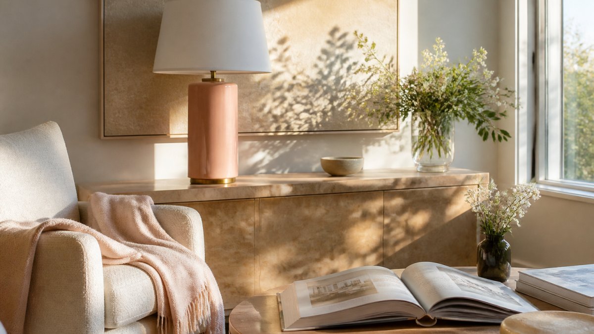 Infographic illustrating the selection process for choosing curated luxury home decor items