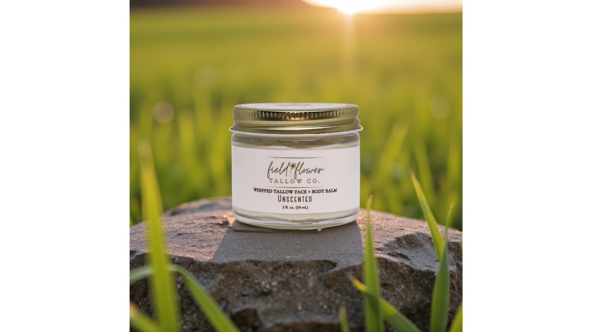 Unscented Tallow Face + Body Balm