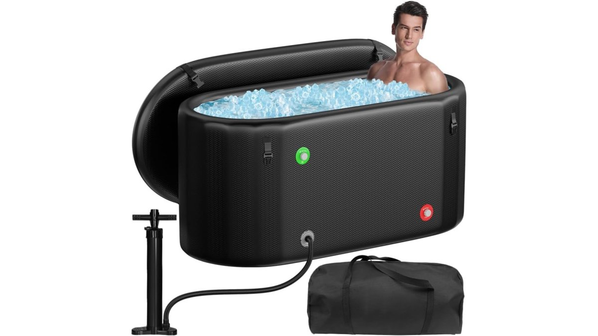 Upgrade XL Ice Bath Tub – Portable Cold Plunge for Athletes