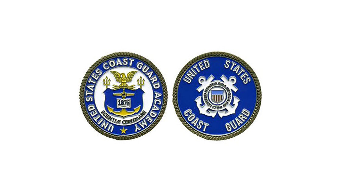 US Coast Guard Academy Challenge Coin