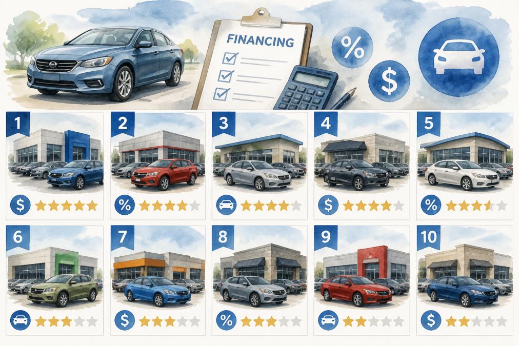 Used Car Dealership With Financing: 10 Top Options